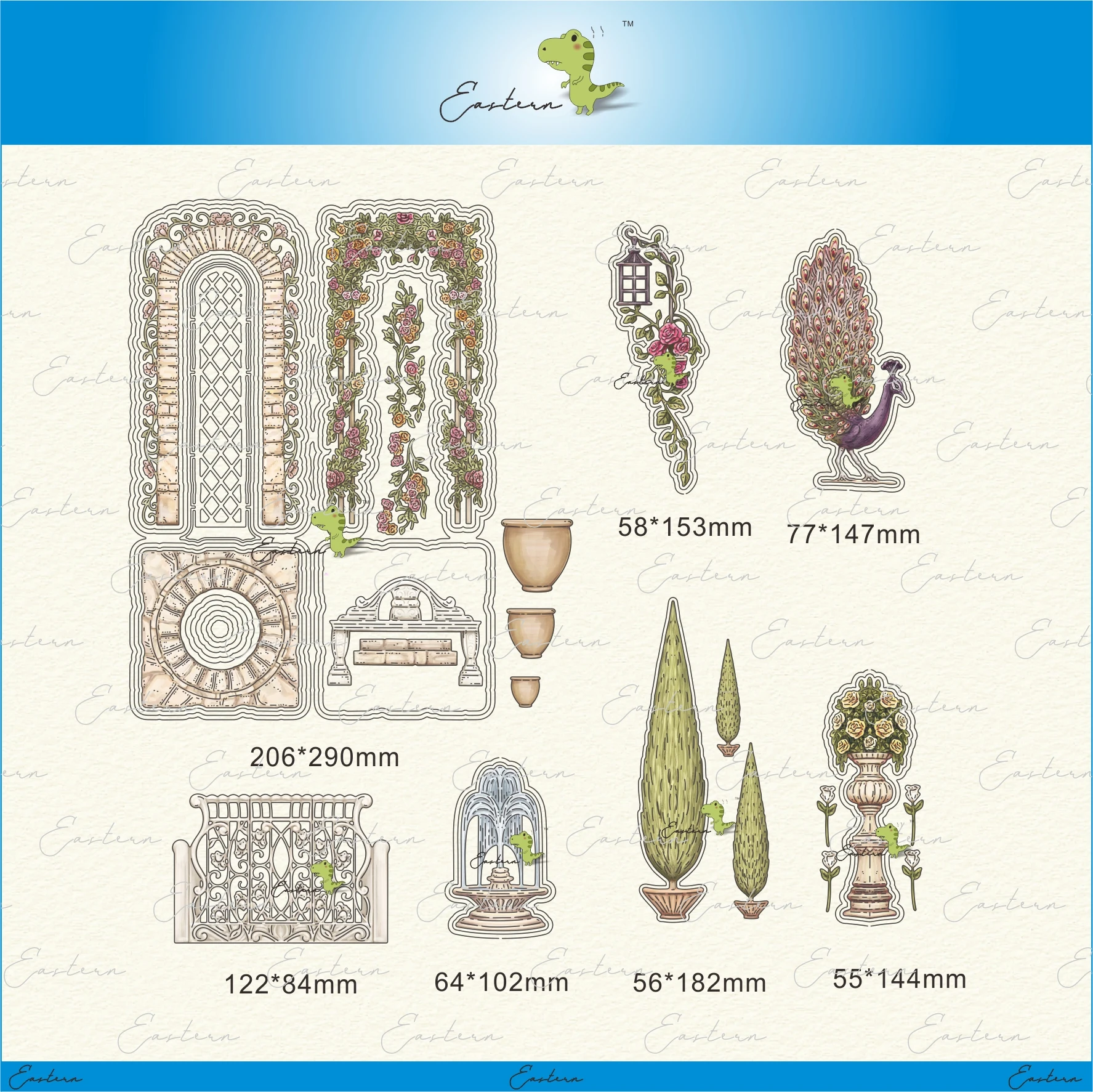 Коллекция металлических вырубных штампов во дворе 2022 новые формы сделай сам для