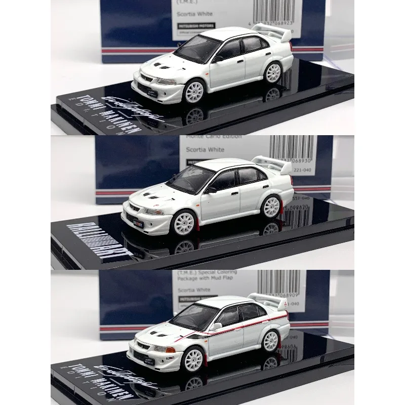 Фото Модель автомобиля Mitsubishi Lancer RS/GRS Evolution VI из сплава, масштаб 1:64, HobbyJapan №1