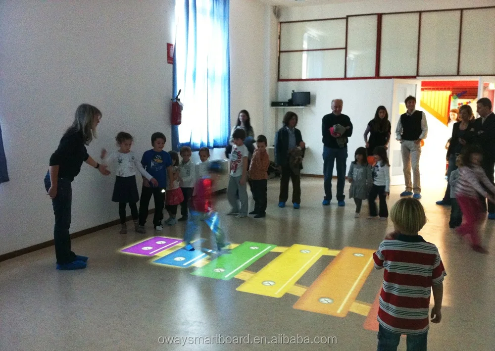 Конкурентоспособная цена 3D Интерактивная Настенная/напольная/игровая система