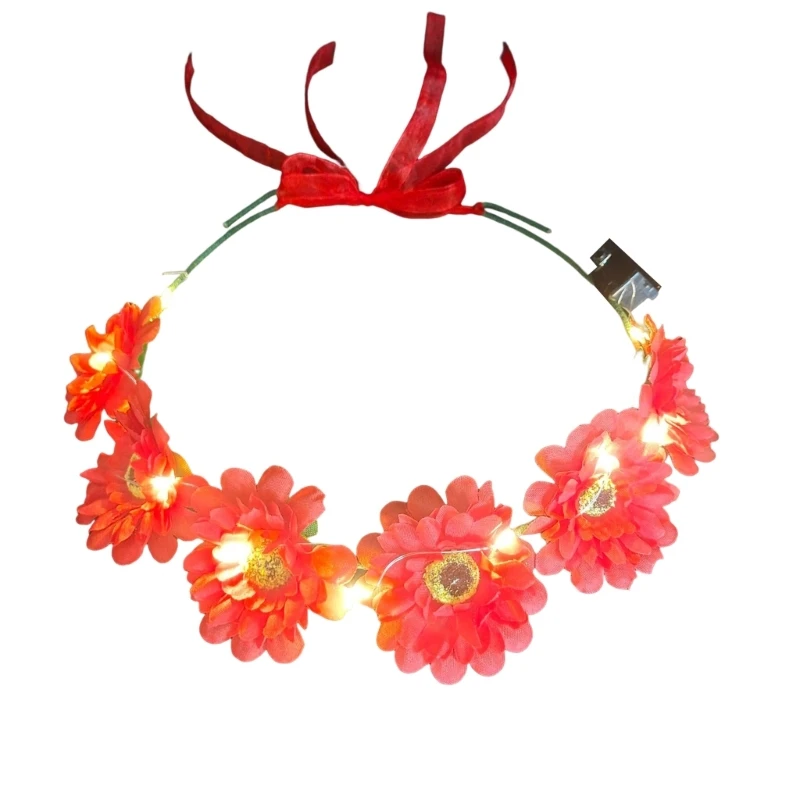 

Женский головной убор, Летние головные уборы для девочек, сказочный цветок для стойки на рынке, летнее кольцо для волос