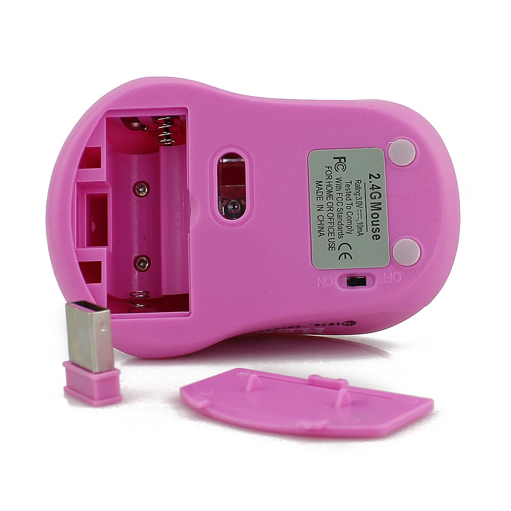 2.4G Wireless Computer Mouse Ergonomic Silent Creative Mause Hallo Kitty Cute Mice Girl Pink Gift For Laptop PC MAC |
