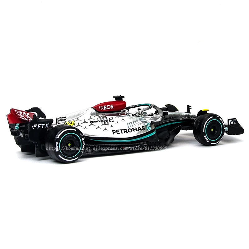 Bburago 1:43 2022 F1 Mercedes-AMG Team W13 Model