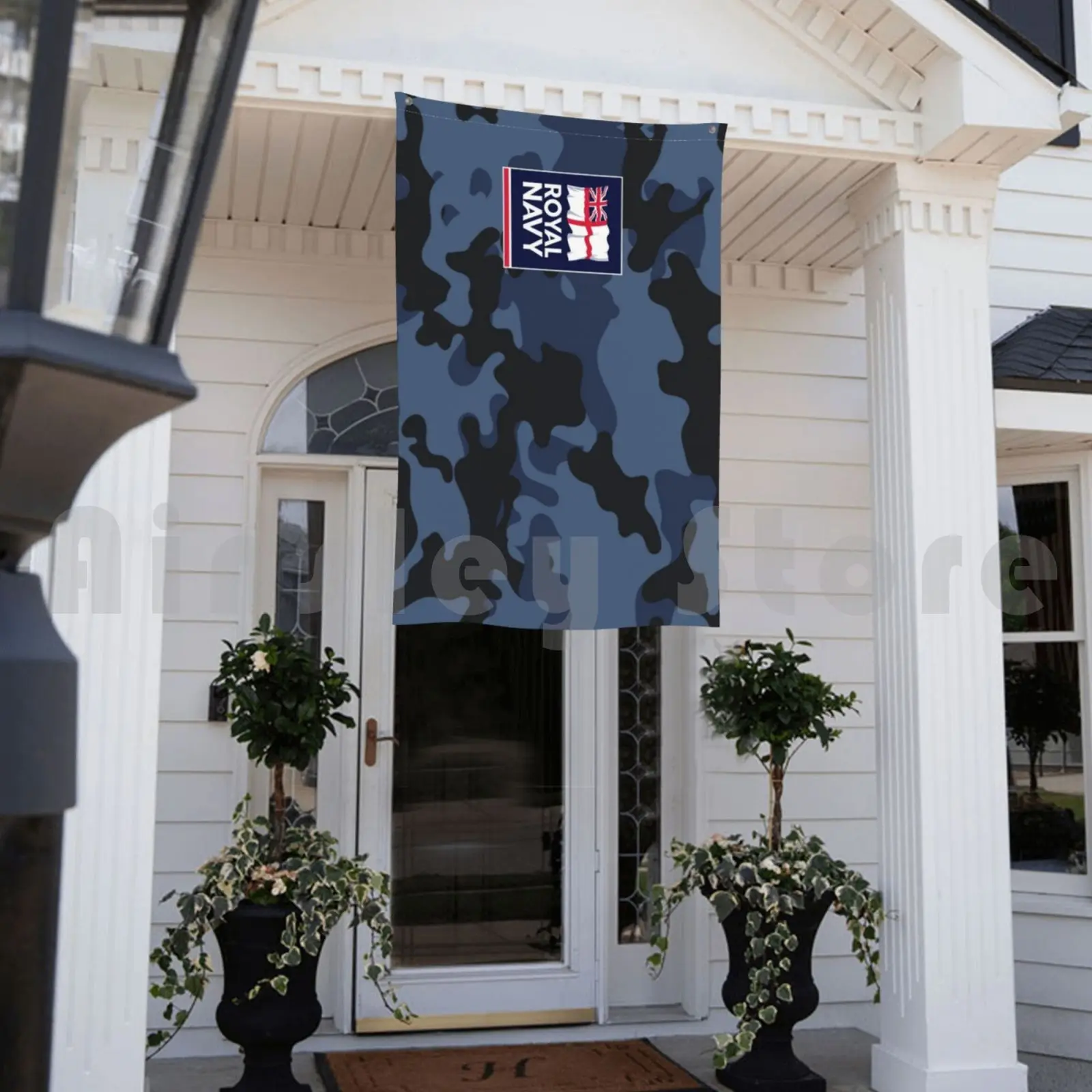 Британский Королевский Темно-синий оригинальный уличный Декор флаг