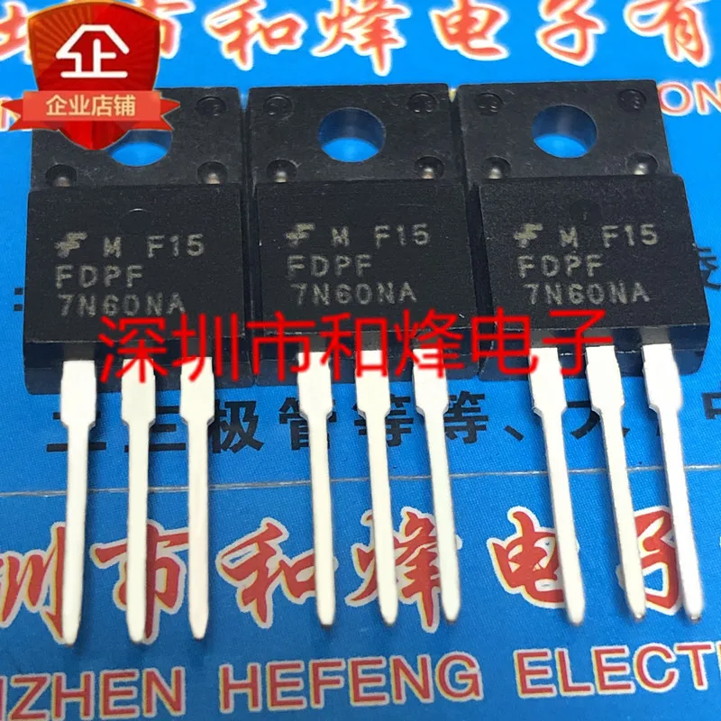 

5 шт.-10 шт. FDPF7N60NA TO-220F 600 в 6.5A Новый и оригинальный в наличии