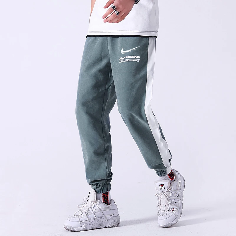 

Брюки мужские модные прямые свободные облегающие спортивные баскетбольные защитные брюки универсальные повседневные брюки IКNIKEС