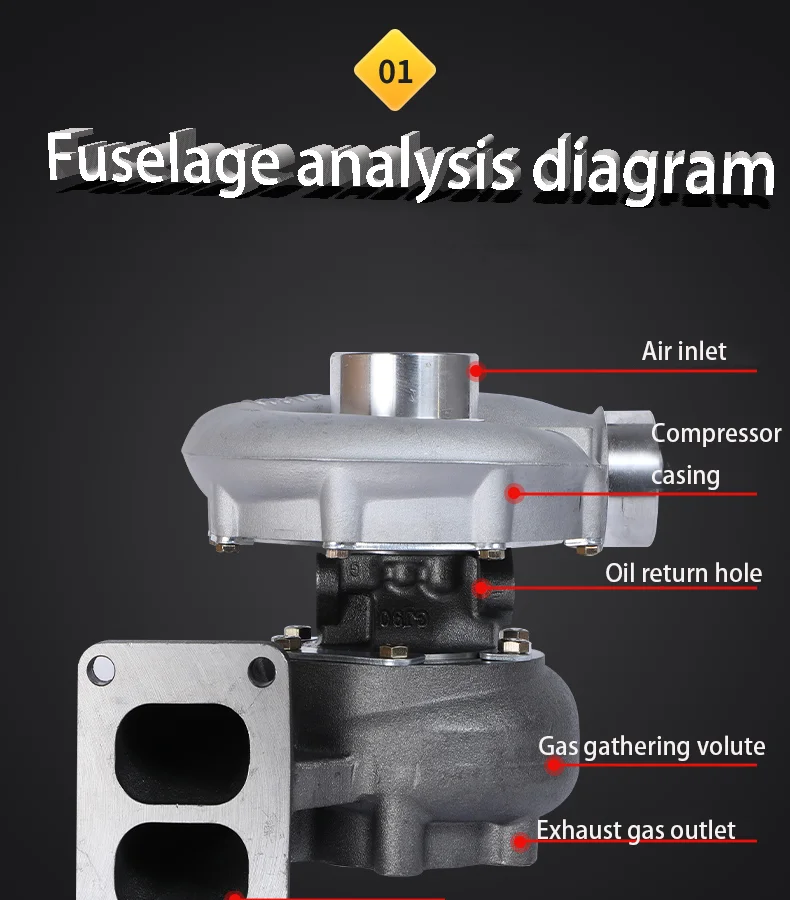 Турбокомпрессорное кольцо CT16V Turbo parts VB31 17201-0L070 172010L070 17201-OL071 комплект турбины