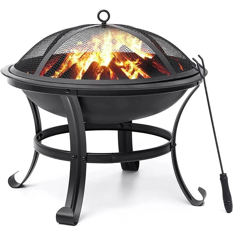 

Camping Picnic Wood Bonfire Firepit Luxury Garden Patio Backyard Supplies Furniture Firepit Gazebo BBQ Grills Bowl Fire Pit