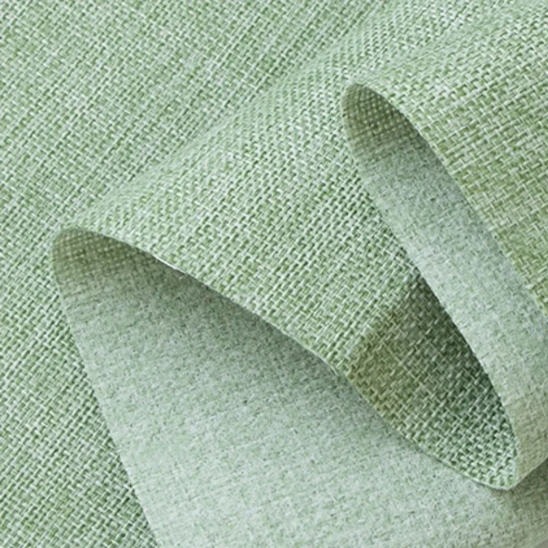 Утолщенная грубая льняная хлопковая ткань диванный комплект скатерть холщовая