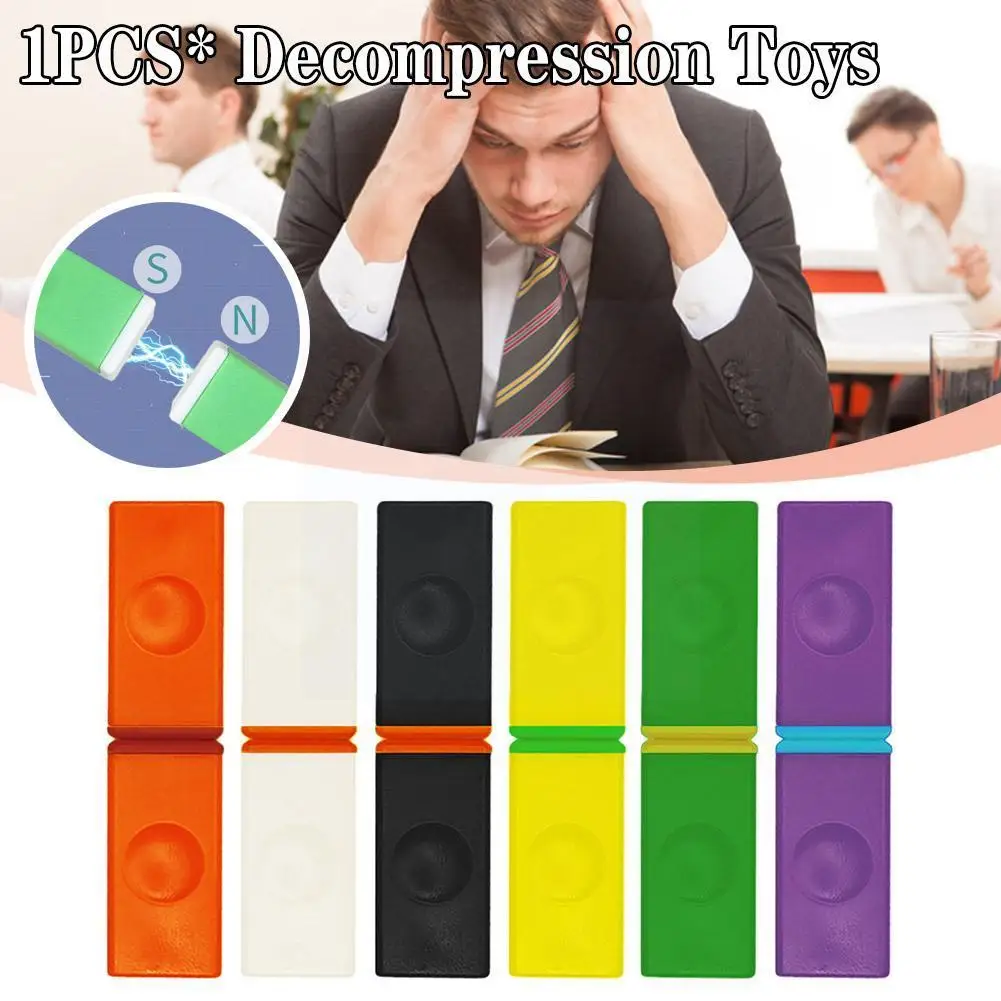 

Finger Magnet Stick Decompression Toys Anti-stress Gifts Stick Finger Magnetic Magnetic Office Brick Toys Children&adult Ho L2p7