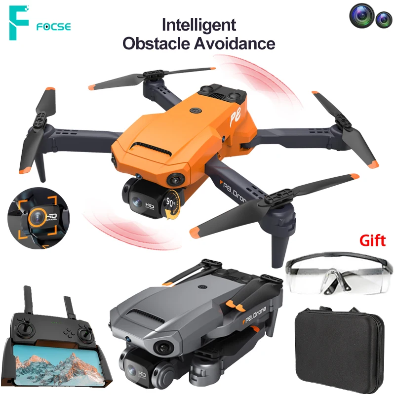 Новинка Радиоуправляемый Дрон 4K двойная камера Квадрокоптер Wi-Fi FPV беспилотник