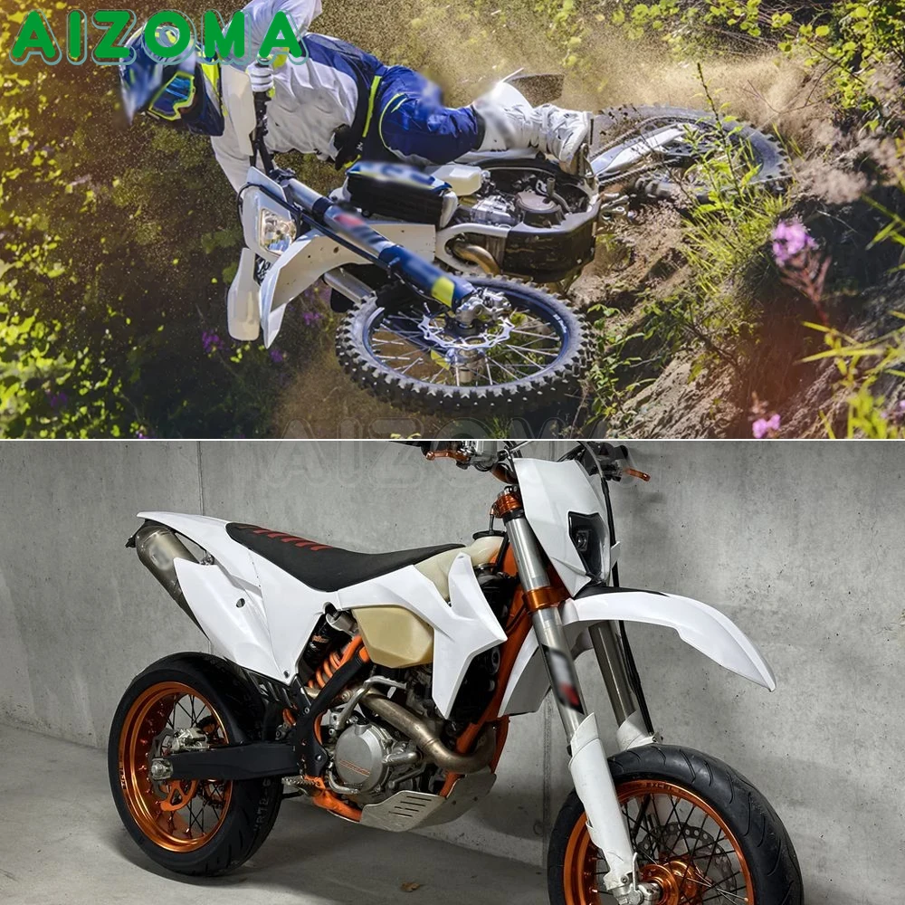 Переднее крыло-брызговик для мотоциклов SXF XCF EXC-F 250350450 SX 125 150 XC EXC XCW 300, пластиковый защитный кожух от брызг, модифицированный (art.: 3920db08f7ddf) - 3920db08f7ddf