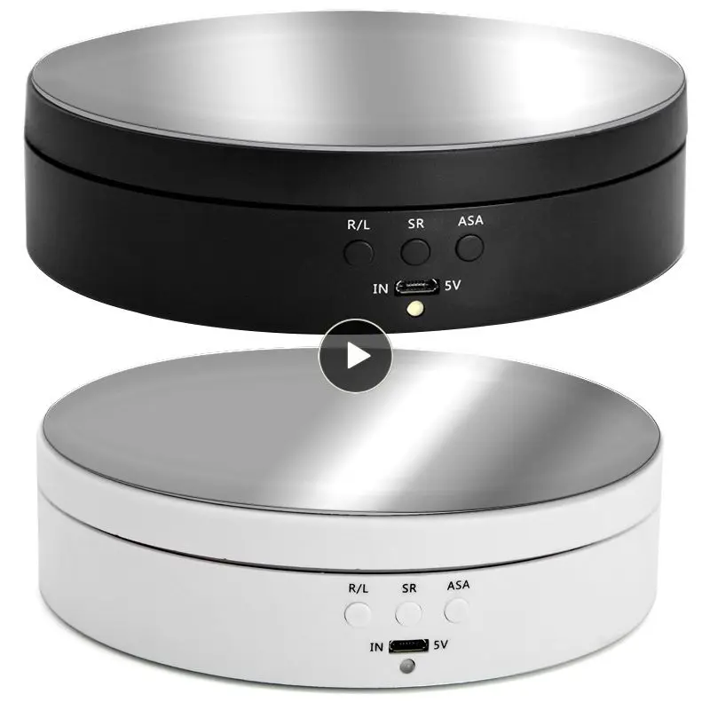 

Speed Adjustable Photography Rotating Display Stand 360 Degree Electric Rotating Product Display Turntable For Video Shooting