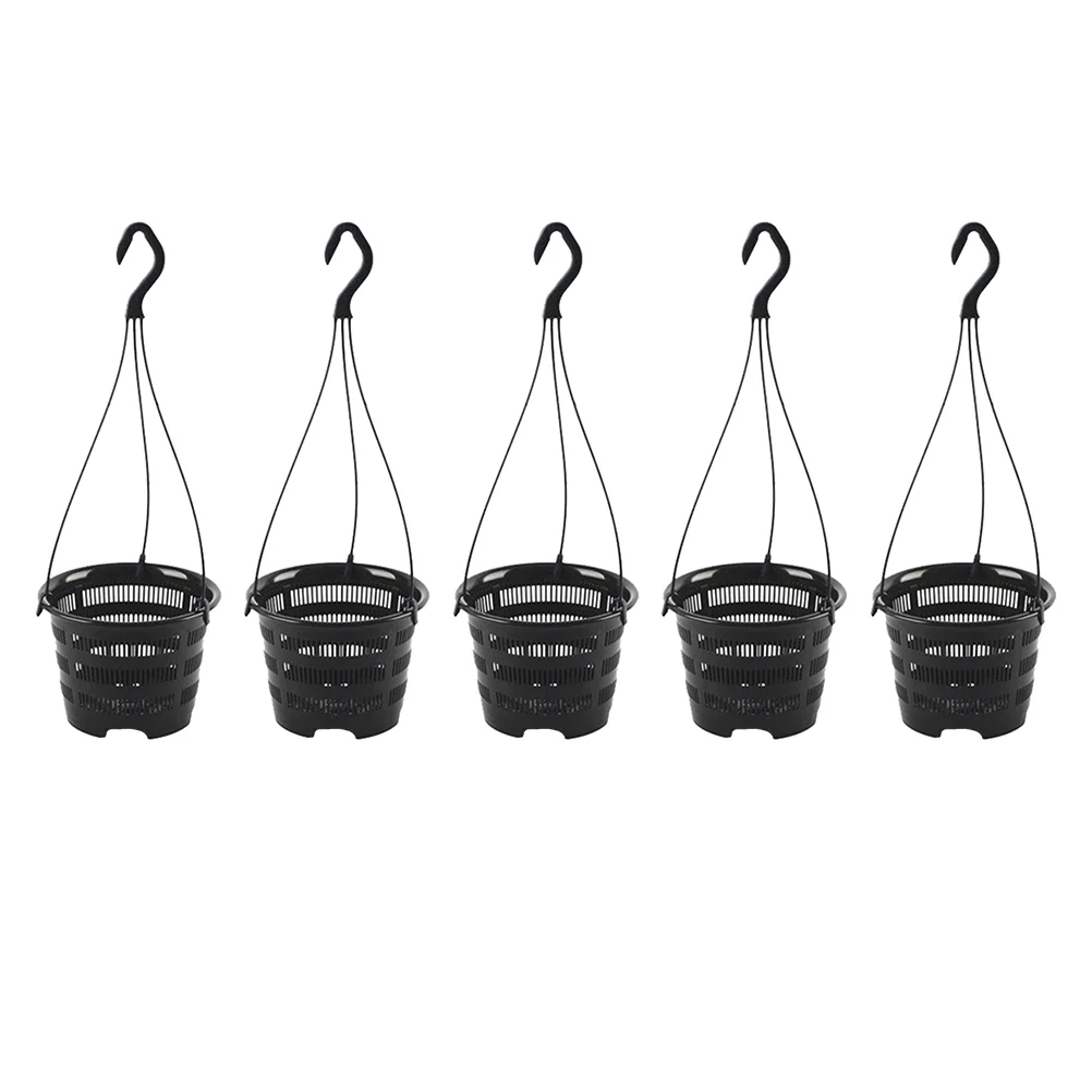 

Hanging Pot Pots Flowerplanter Plasticorchidwall Planters Basket Baskets Holder Flowerpot Railing Balcony Fence Outside Outdoor