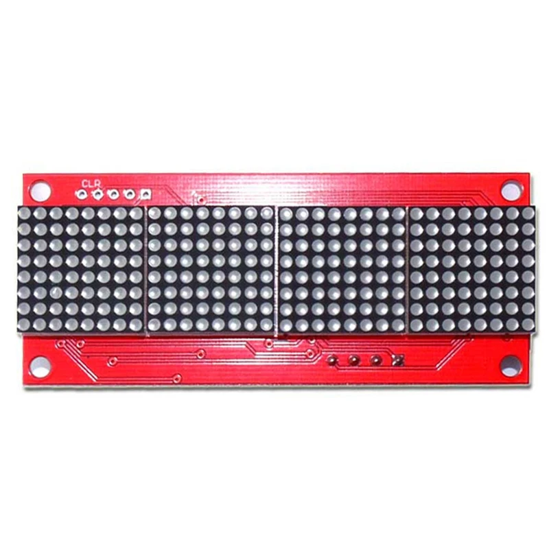 

485 Dot Matrix Display Red 32X8 Dot Matrix 16-Level Brightness Adjustment Modbus RTU
