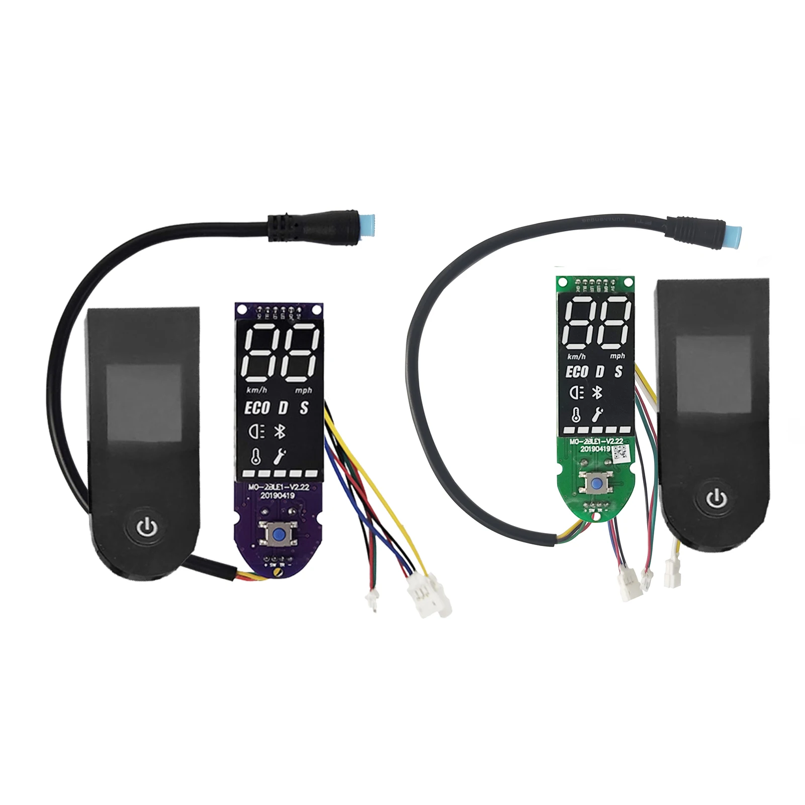 

Upgrade Electric Scooter Dashboard ForXiaomi M365/365 Pro Scooter BT Circuit Board With Screen Cover Replacement Part