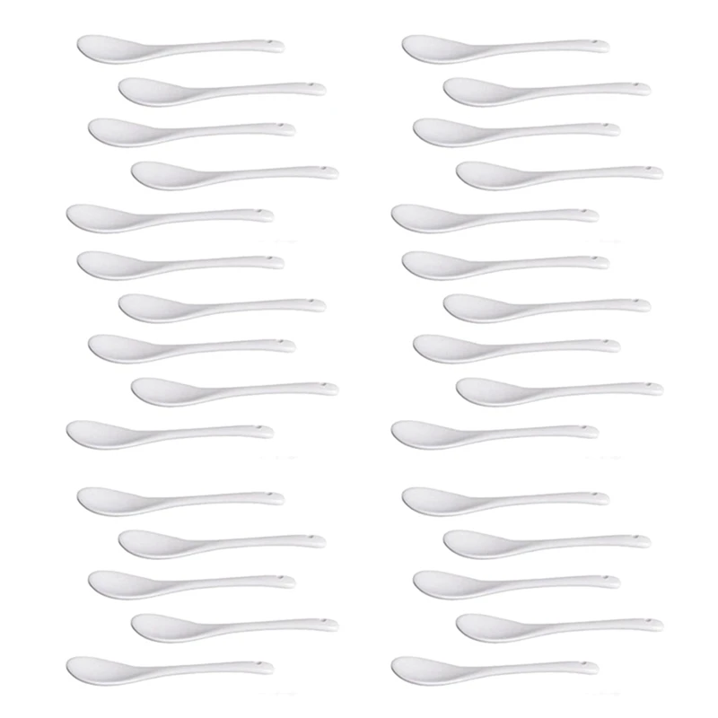 

Set Of 30 Ceramic Spoon Teaspoon Spoon Jam Honey