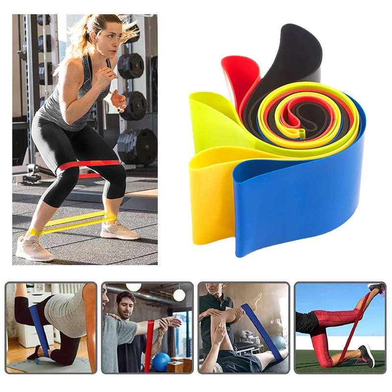 4 эспандера для фитнеса эластичный тренажер живота | Спорт и развлечения