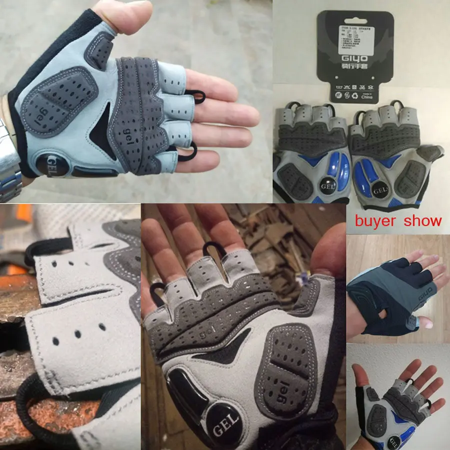 GIYO велосипедные перчатки дышащая ткань из лайкры унисекс для езды по дороге MTB