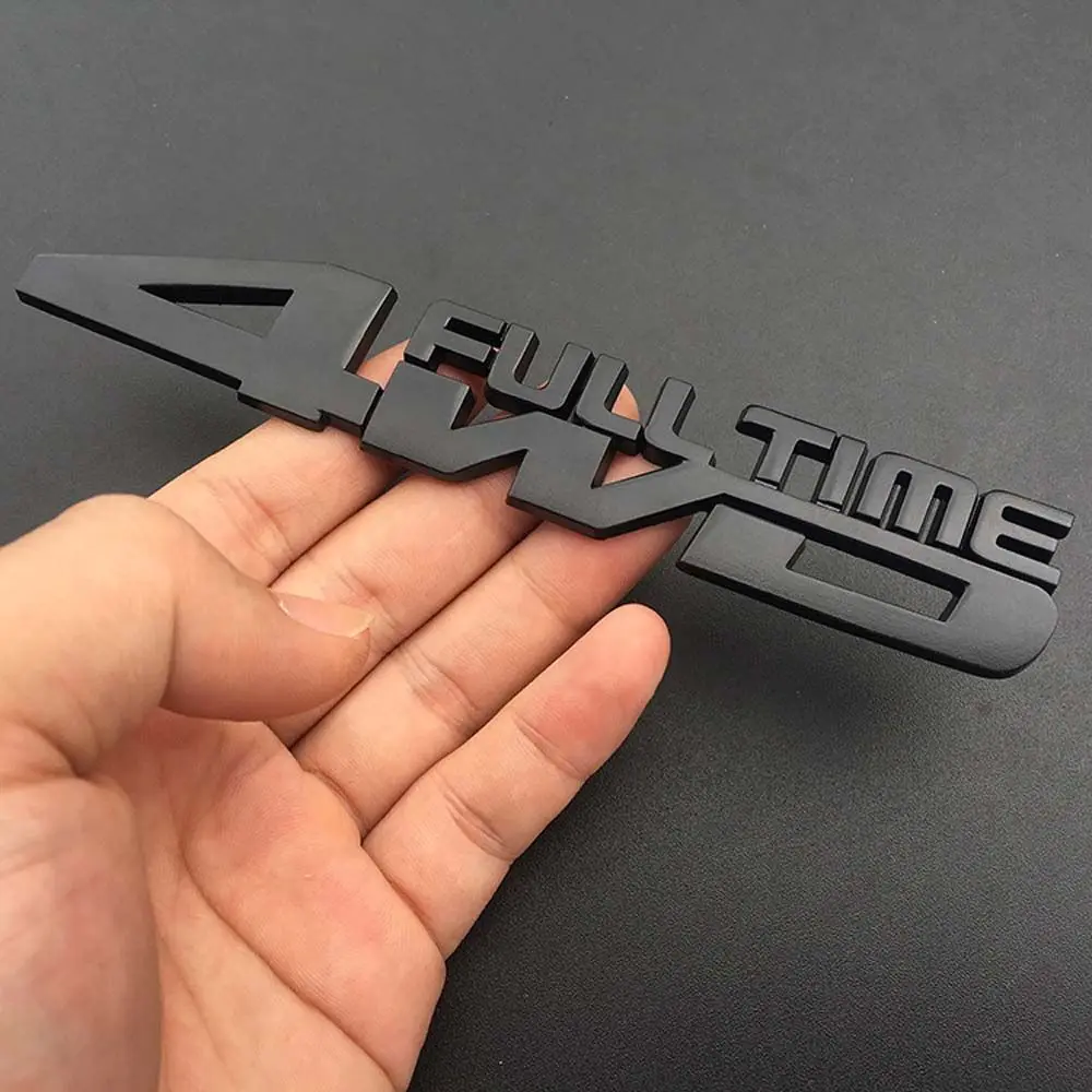 

Аксессуары, декоративная бирка из цинкового сплава, металлическая эмблема заднего багажника, наклейка на боковое крыло автомобиля, 4WD, металлическая наклейка на автомобиль, 3D стерео наклейка на автомобиль