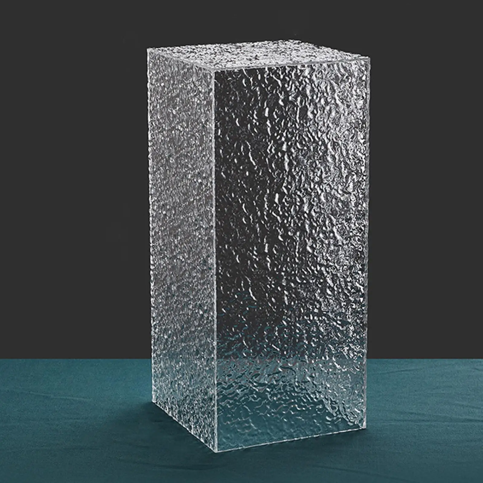 Акриловая рябь подставка для десерта каменный узор дисплея чайных закусок еды