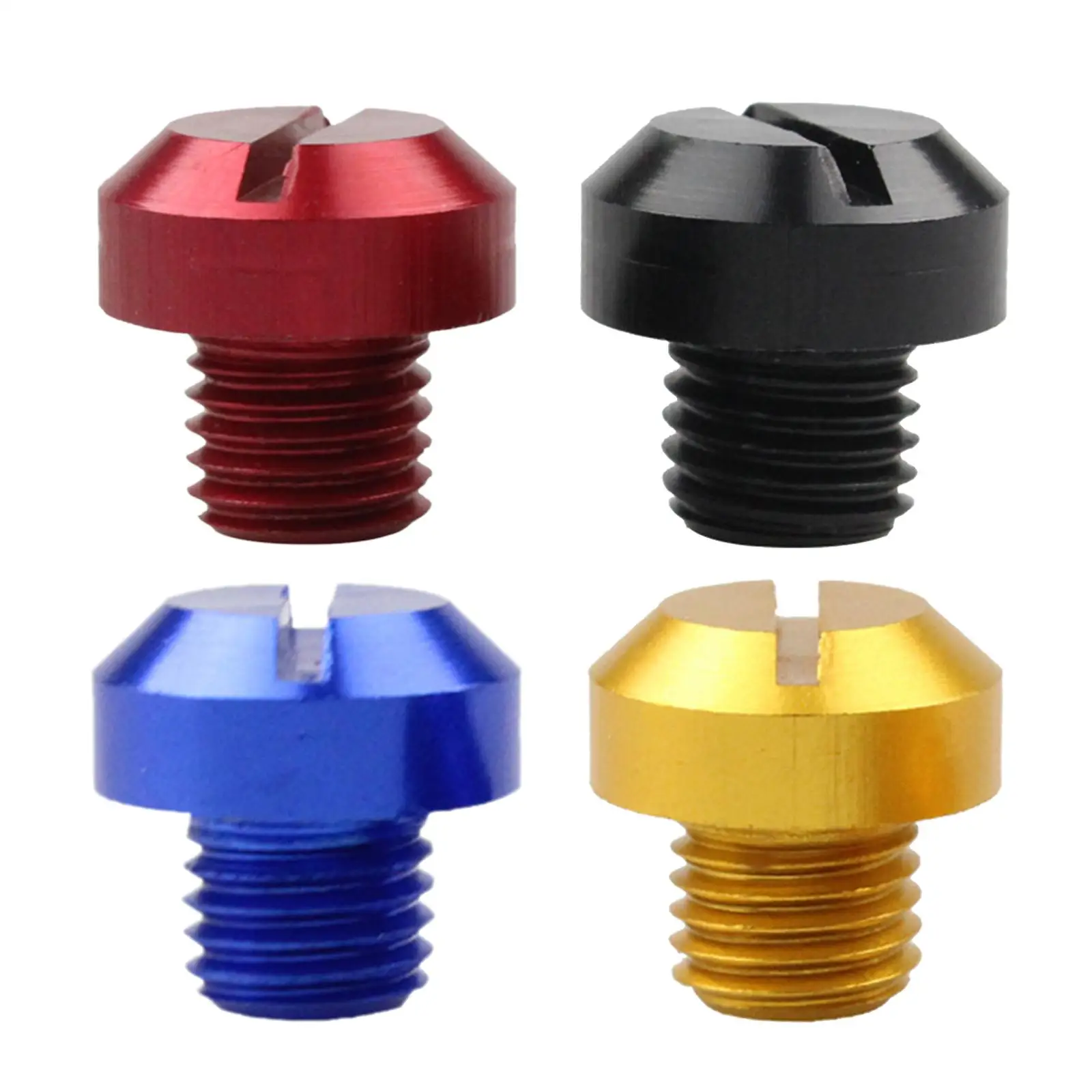 

2 Pieces Motorcycle 1.25 Thread Hole Bolts Covers Caps Holder , Anodized Surface Strong And Durable