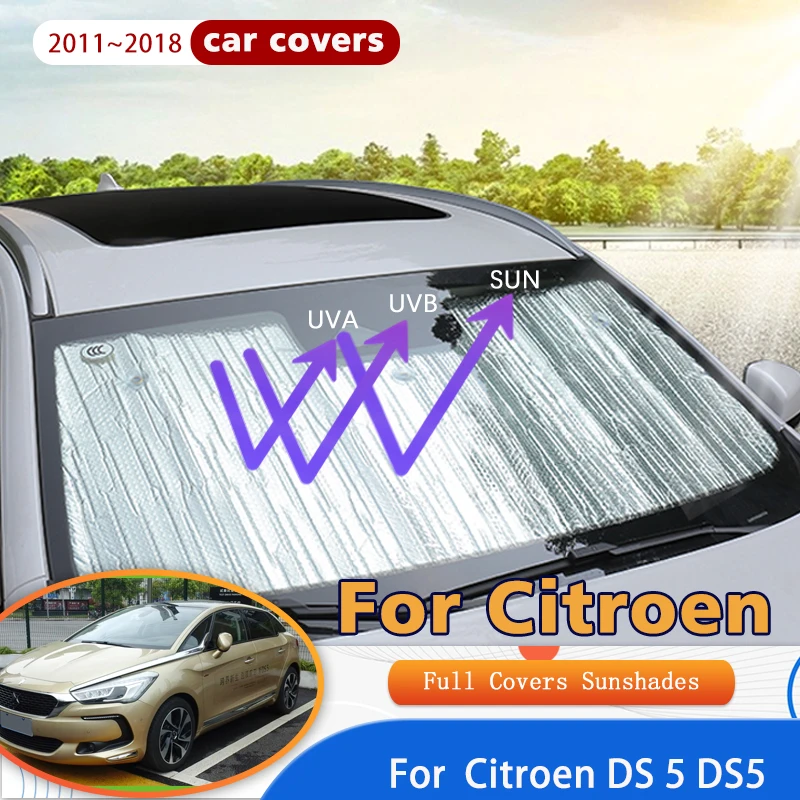 

Солнцезащитный козырек для Citroen DS 5 DS5 2011 ~ 2018 2012 2013 2014