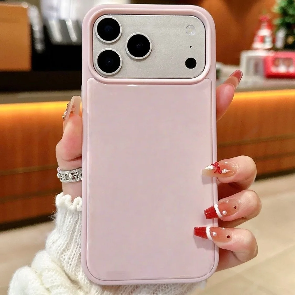 Фото Высококачественный роскошный деловой чехол для iPhone 17 Pro Max 16 15 14 13, минималистичный, из поликарбоната и алюминиевого сплава, совместимый №2