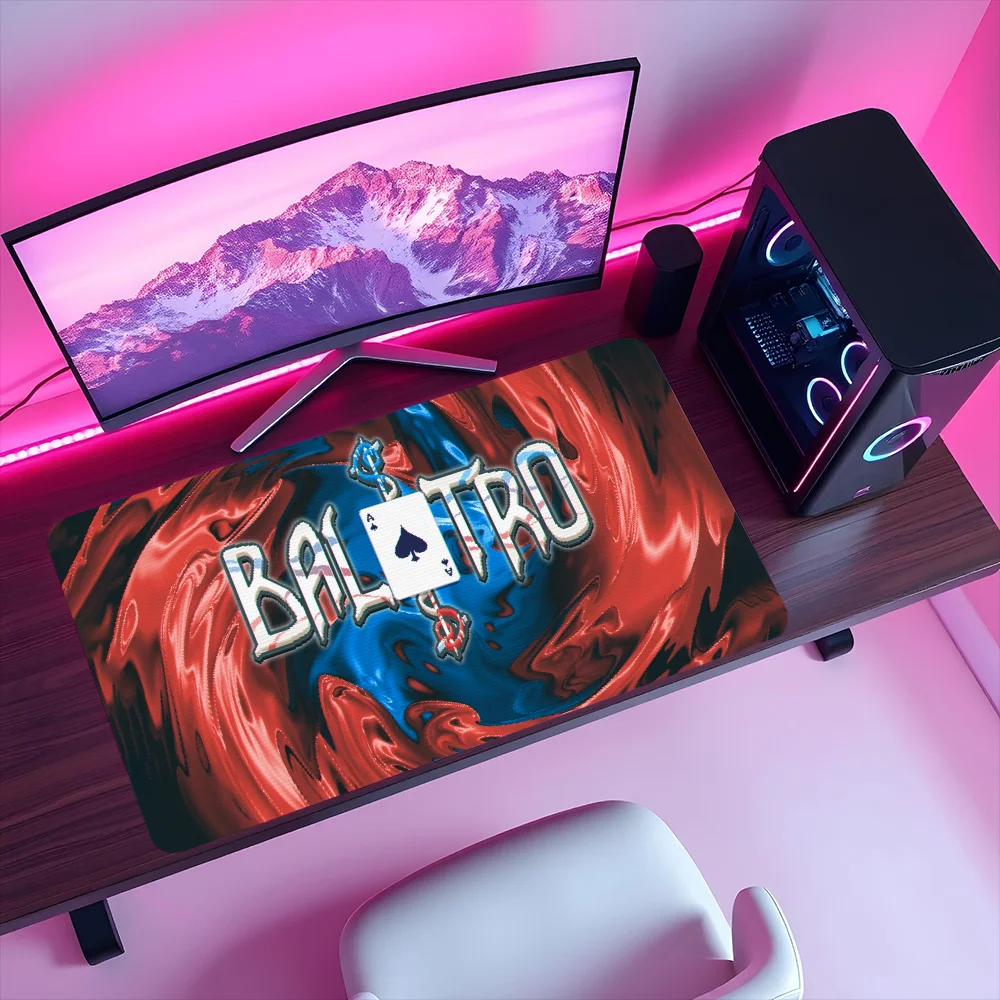 Фото Коврик для мыши Game B-Balatro J-Joker, нескользящий утолщенный большой коврик для письма, офисный студенческий игровой коврик для мыши №3