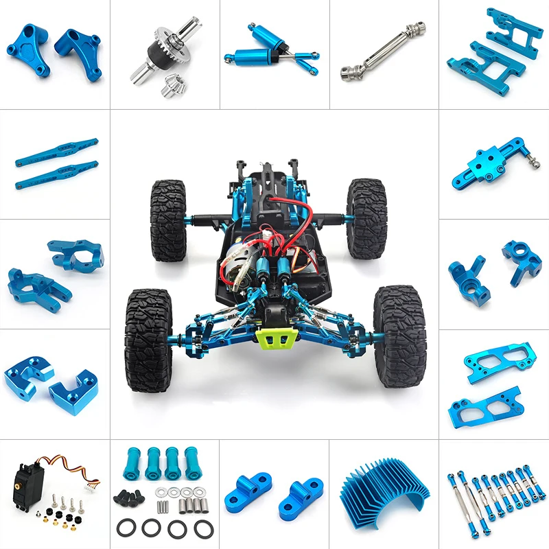 Автомобиль Радиоуправляемый Feiyue FY-01/02/03/04/05 Wltoys 12428 12423 металлические детали