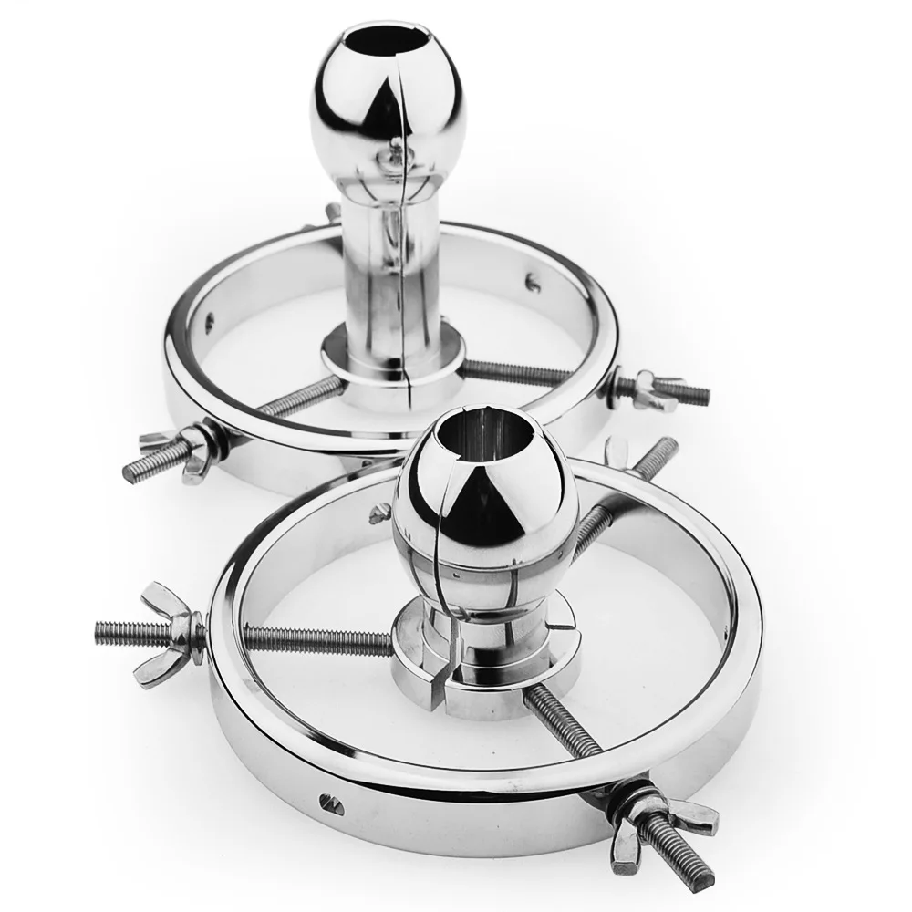 Анальная пробка металлический анальный расширитель женский Вагинальный