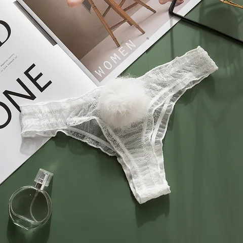 Кружевные трусики MOONBIFFY с хвостиком