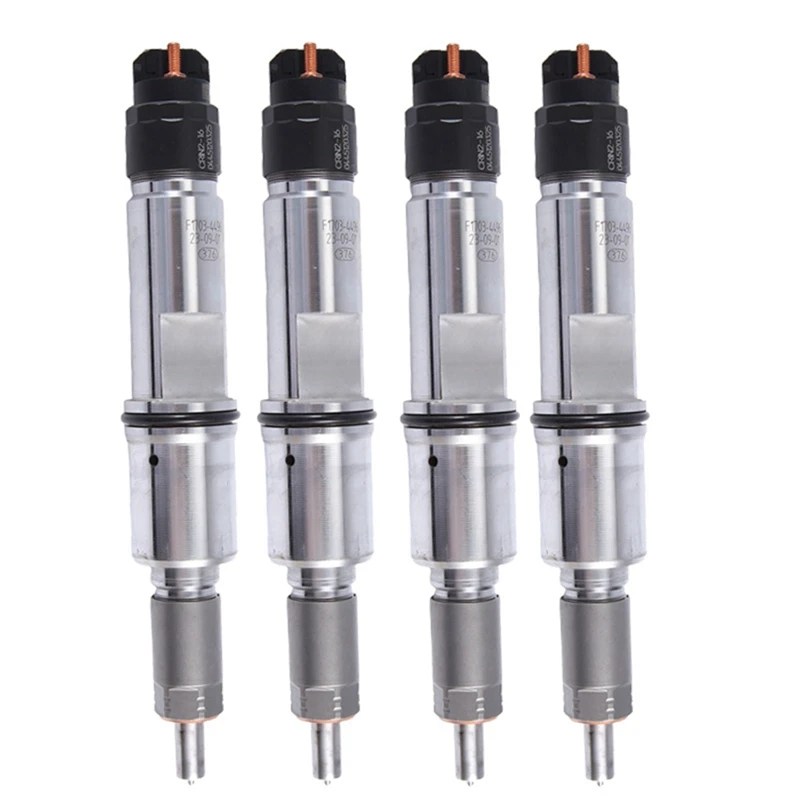 

4 PCS 0445120325 Car Accessories Component Parts New Diesel Fuel Injector For