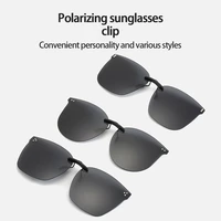 polarized sunglasses fashion invisible clip glasses protect eyes cycling lens ourdoor hiking driving goggle cycling equipment