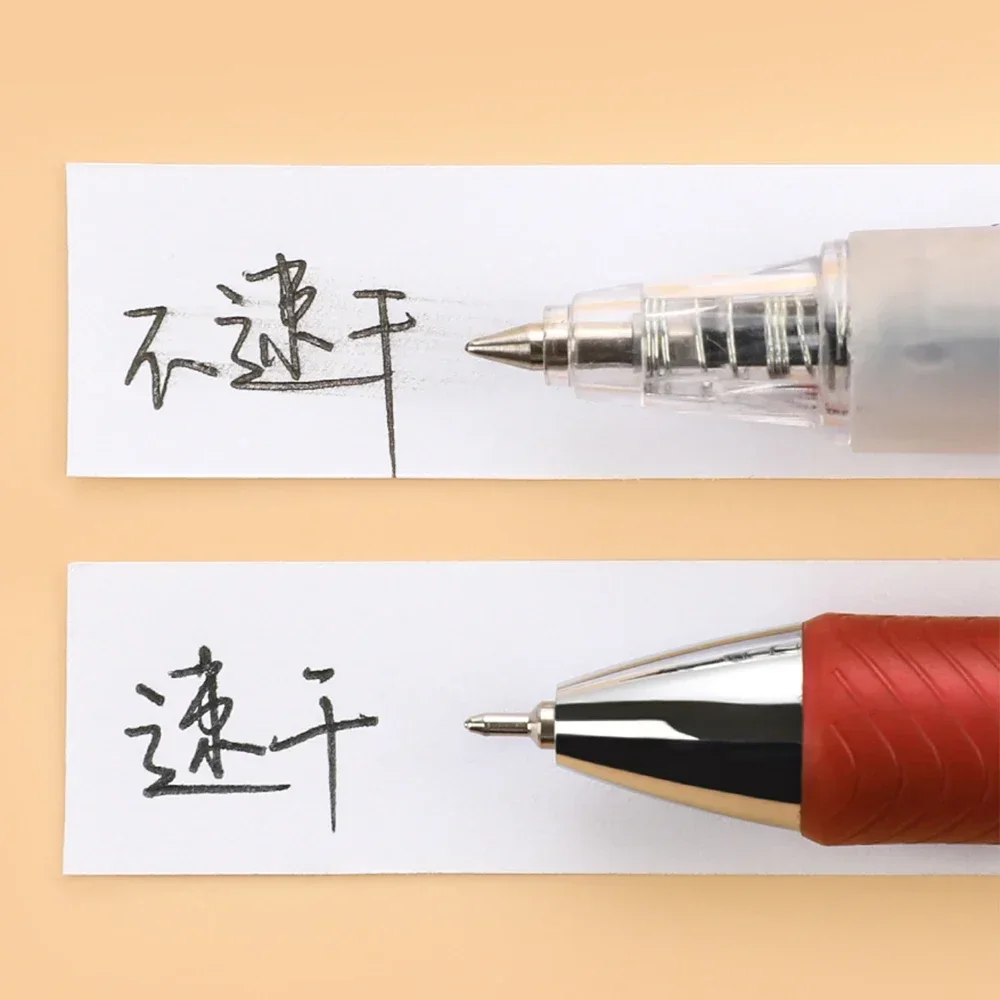 1 ручка + 12 стержней японская гелевая Pentel BLN75 быстросохнущая сменная для осмотра