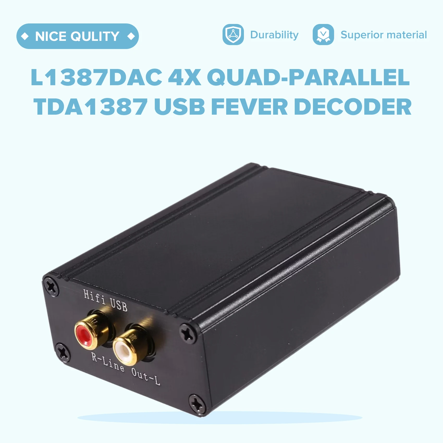 Фото 828new L1387 для 4-канального параллельного TDA1387 USB-декодера (готовый продукт), обновление до TDA1543 №1