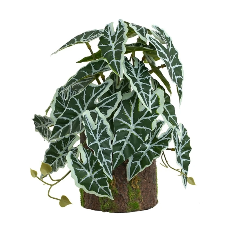 

594C Aquarium Stump Ornament Decoration Habitat Decor Branches for Pet Lizards