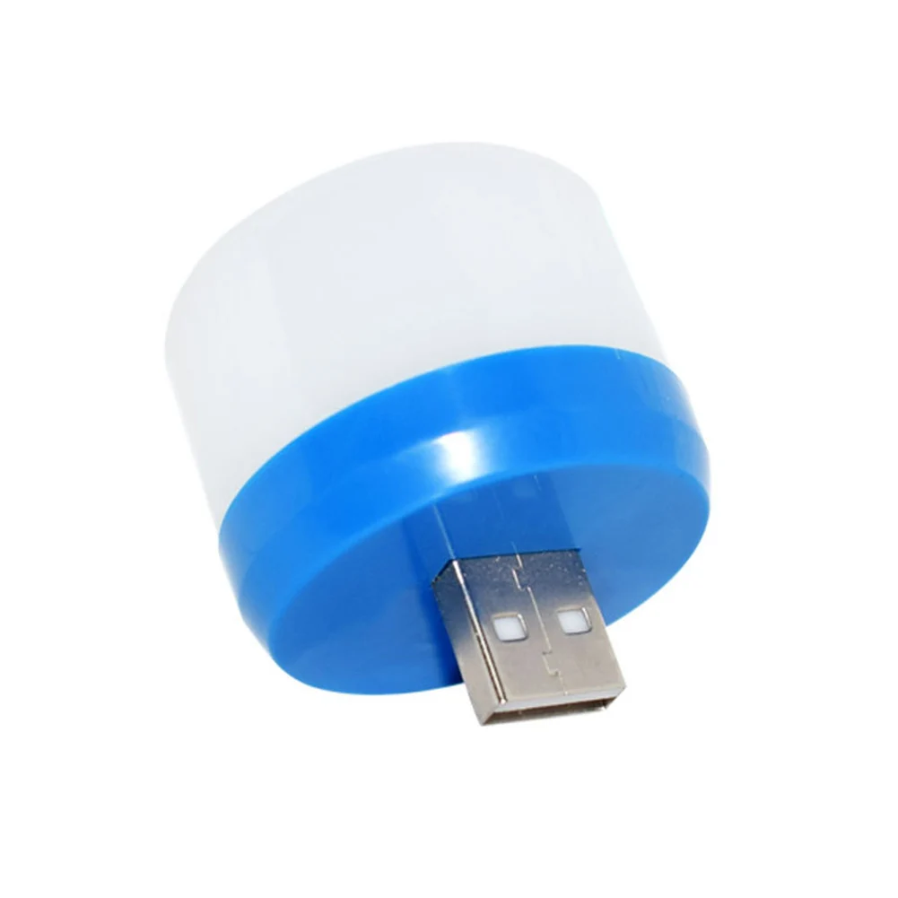 

USB-лампа для подключения к компьютеру, маленькая круглая Ночная подсветка для зарядки, внешний аккумулятор