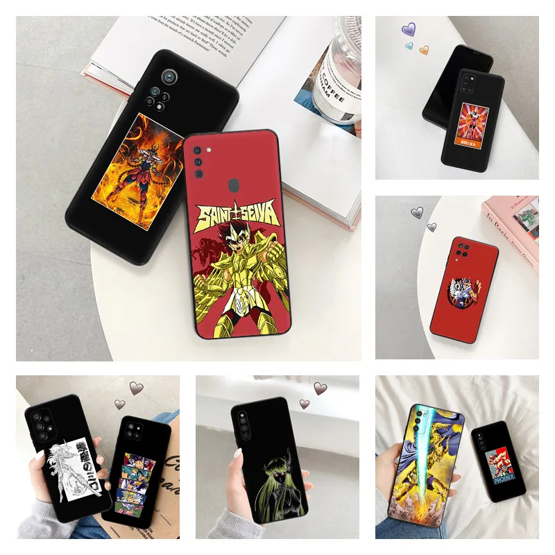 Чехол для телефона Samsung A40 A51 A52 A53 A54 A71 A72 A73 A74 A41 A42 A31 A32 A33 A34 A50 70 Черный силиконовый