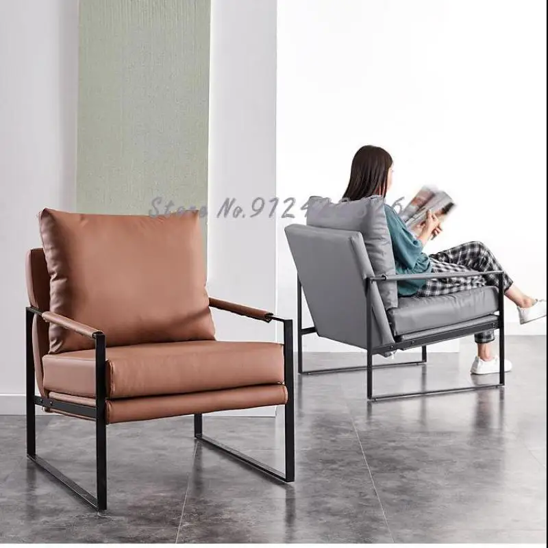 Скандинавский Одноместный двойной диван-стул для маленькой квартиры гостиной
