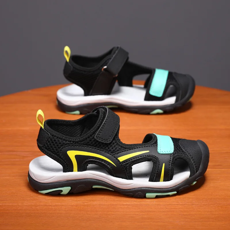 New Style Summer Boys Sandals Children Shoes Fashion Flats Toddler Baby Girls Sandals Non-slip Casual Beach Kids Outdoor Shoes