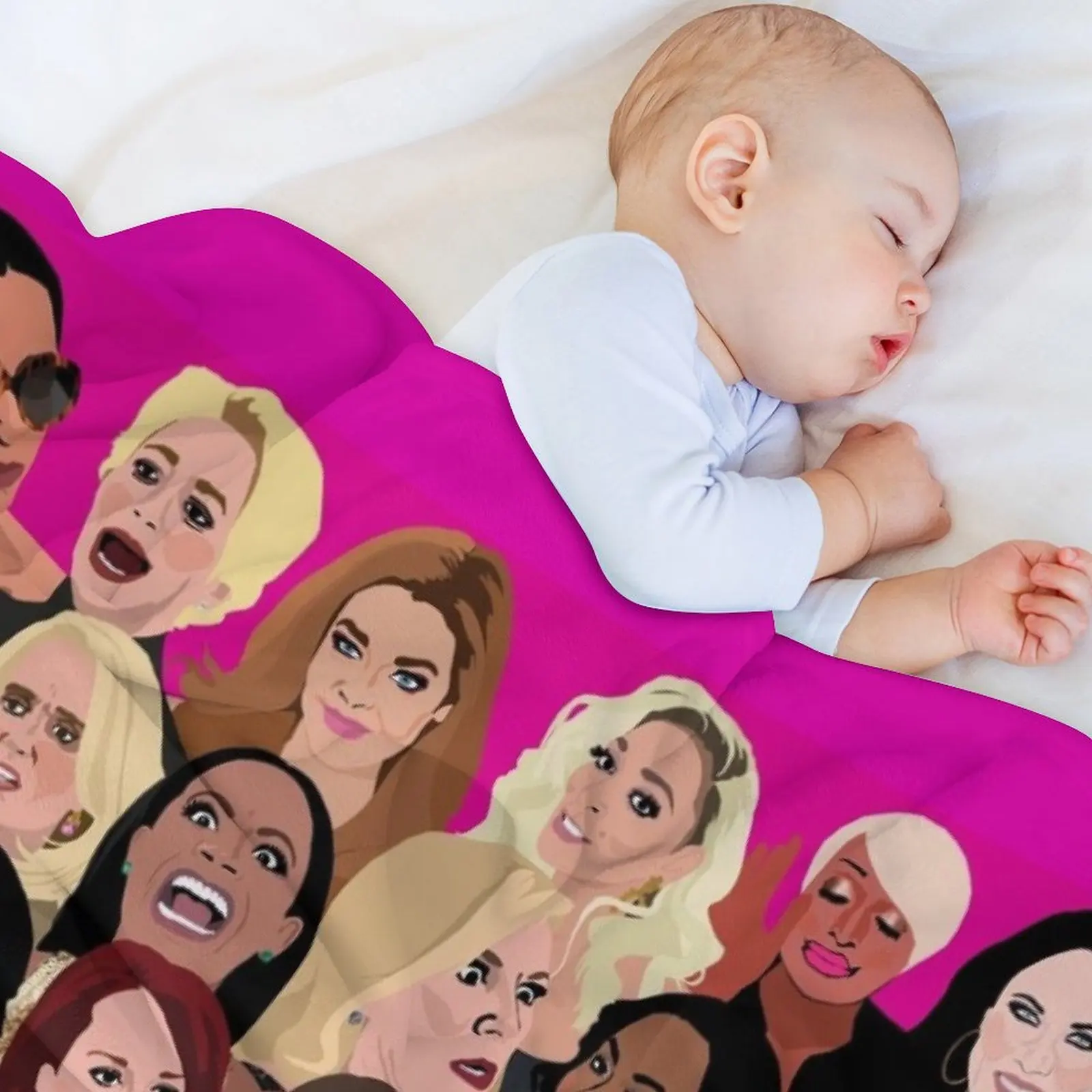 Реальные Домохозяйки монтаж (RHONY RHOBH RHOA RHONJ RHOP rспец RHOSLC RHOD VPR) плед одеяло для