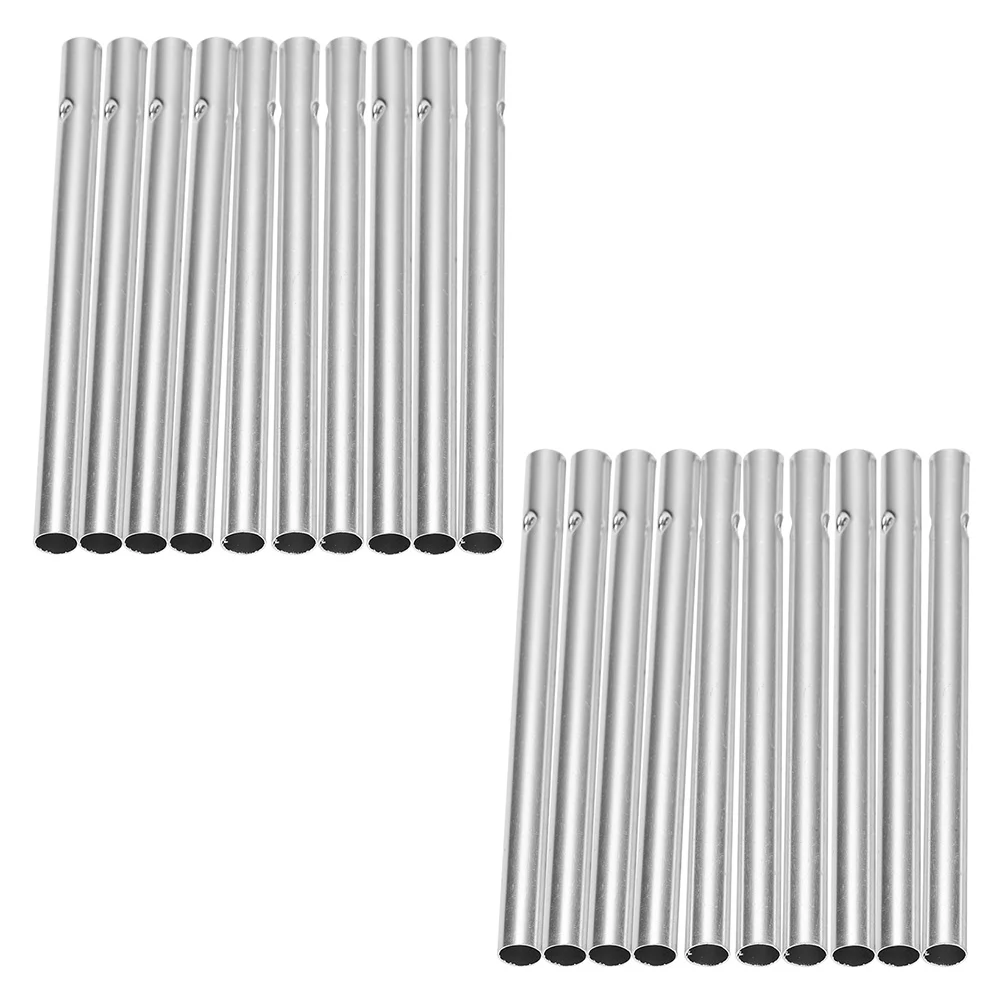 

Wind Chime Pipe Diy Tubes Chimes Aluminum Tube Metal Setoutdoor Empty Hanging Components Windchimes Parts Pendant Garden