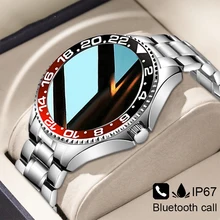 Rollstimi Smart For Men Bluetooth Call Watch IP67 Waterproof Fashion Sport ECG Fitness Smartwristband For Huawei phone