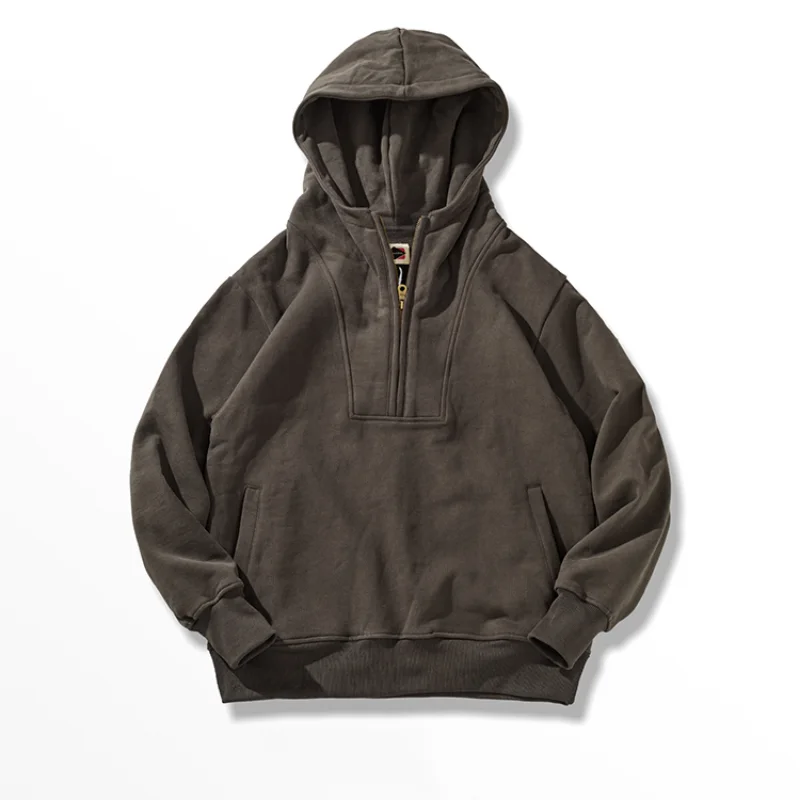 Толстовка мужская Трикотажная с капюшоном 500 г 100% хлопок