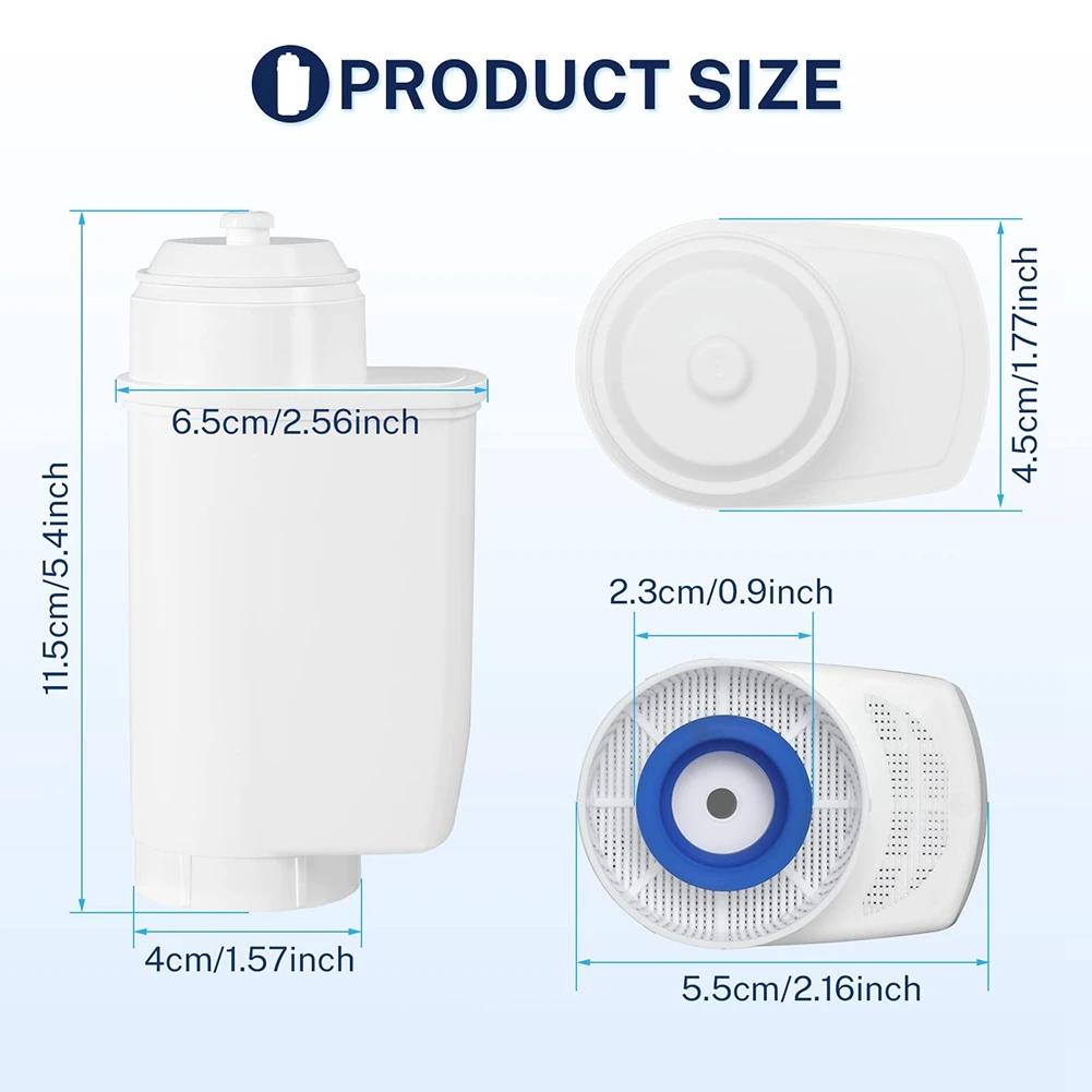 Сменный фильтр для воды кофемашины Siemens EQ6 EQ9 TCZ7003 TZ70003 TZ70033 Brita Intenza Bosch 3 шт.
