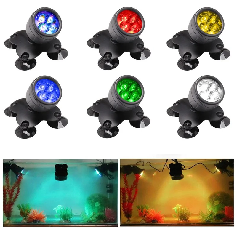 

Светодиодная подводная лампа s IP68, водонепроницаемый ландшафтный светильник для аквариума, фонтана, декоративный красочный Точечный свети...