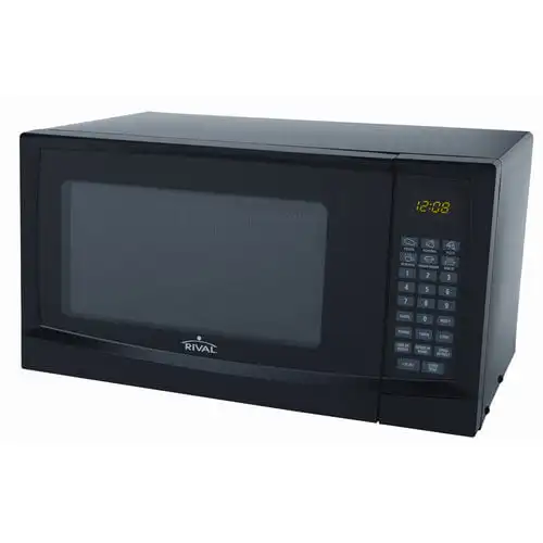 

Delivery within 7-10 daysRival 0.9 Cu. Ft. Black Microwave Oven