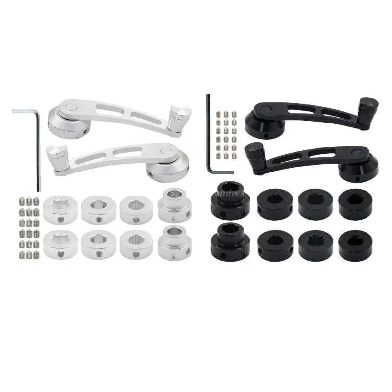 

Universal Car Window Handle Winder Riser Replacement Aluminum Winder Crank Riser