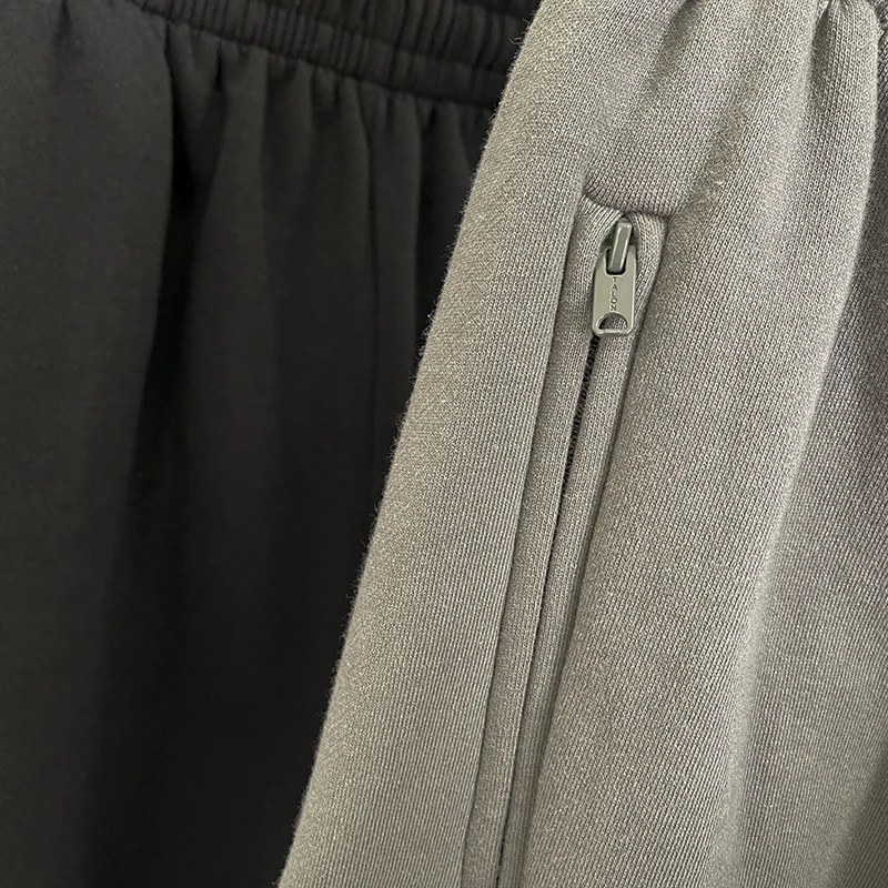 Высококачественные модные фирменные спортивные брюки Kanye West 100% хлопок