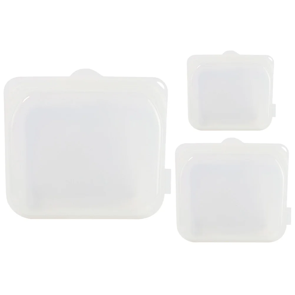 

3pcs Convenient Multipurpose Durable Food Storage Bags Fresh-keeping Bags Freezer Bags